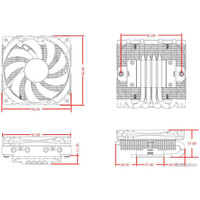 Кулер для процессора ID-Cooling IS-37-XT Black