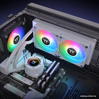 Жидкостное охлаждение для процессора Thermaltake TH240 V2 ARGB Snow Edition CL-W364-PL12SW-A