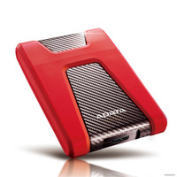 Внешний накопитель ADATA DashDrive Durable HD650 2TB AHD650-2TU31-CRD (красный)