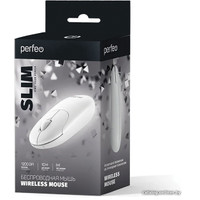 Мышь Perfeo Slim (белый)
