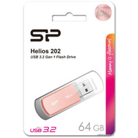 USB Flash Silicon-Power Helios 202 64GB (розовый)