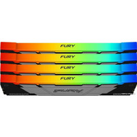 Оперативная память Kingston FURY Renegade RGB 4x32ГБ DDR4 3200 МГц KF432C16RB2AK4/128