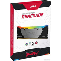 Оперативная память Kingston FURY Renegade RGB 4x32ГБ DDR4 3200 МГц KF432C16RB2AK4/128