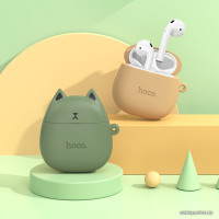 Наушники Hoco EW45 Cute Cat (коричневый)