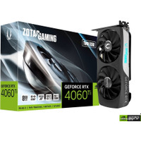 Видеокарта ZOTAC GeForce RTX 4060 Ti 8GB Twin Edge ZT-D40610E-10M