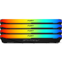 Оперативная память Kingston FURY Beast RGB 4x8ГБ DDR4 3600 МГц KF436C17BB2AK4/32