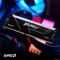 Оперативная память Kingston FURY Beast RGB 4x8ГБ DDR4 3600 МГц KF436C17BB2AK4/32