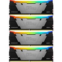 Оперативная память Kingston FURY Renegade RGB 4x16ГБ DDR4 3600 МГц KF436C16RB12AK4/64