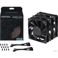 Набор вентиляторов Phanteks M25-120 PH-F120M25_PWM_BBK01_3P