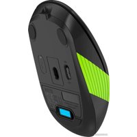 Мышь A4Tech Fstyler FG10CS Air (черный/зеленый)