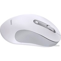 Мышь Baseus F02 Ergonomic Wireless Mouse (белый, без батарейки в комплекте)