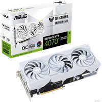 Видеокарта ASUS TUF Gaming GeForce RTX 4070 Ti Super 16GB GDDR6X White OC Edition TUF-RTX4070TIS-O16G-WHITE-GAMING