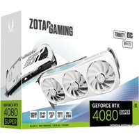 Видеокарта ZOTAC GeForce RTX 4080 Super Trinity OC White Edition 16GB GDDR6X ZT-D40820Q-10P