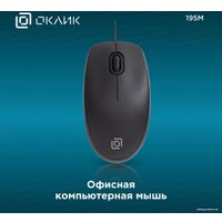 Мышь Oklick 195M (черный)