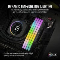 Оперативная память Corsair Vengeance RGB 2x16ГБ DDR5 6000 МГц CMH32GX5M2E6000C36