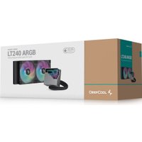 Жидкостное охлаждение для процессора DeepCool LT240 BK ARGB R-LT240-BKAMNC-G-1