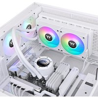 Жидкостное охлаждение для процессора Thermaltake TH240 V2 Ultra EX ARGB Snow Edition CL-W425-PL12SW-A
