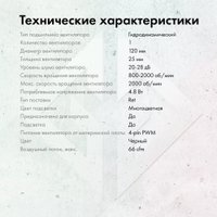 Вентилятор для корпуса GMNG GG-CF120ARGB4-PWMBK