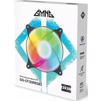 Вентилятор для корпуса GMNG GG-CF120FRGB3-PWMBK