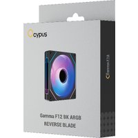 Вентилятор для корпуса Ocypus Gamma F12 BK ARGB Reverse Blade