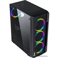 Корпус Powercase Mistral X4 Mesh LED CMIXB-L4