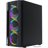 Корпус Powercase Mistral X4 Mesh LED CMIXB-L4