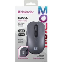 Мышь Defender Gassa MM-105 (серый)
