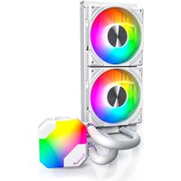 Жидкостное охлаждение для процессора Montech HyperFlow ARGB 240 (белый)