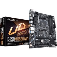 Материнская плата Gigabyte B450M DS3H WiFi (rev. 1.0/1.1/1.2/1.3)
