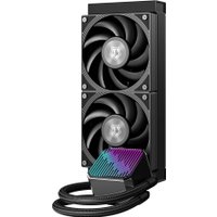 Жидкостное охлаждение для процессора ID-Cooling DX240 Max Black