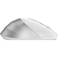 Мышь A4Tech Fstyler FG45CS Air2 (белый/серебристый)