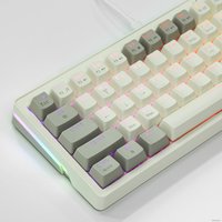 Клавиатура Cyberlynx ZA63 Pro Beige Gray Yellow (TNT Yellow)