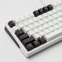 Клавиатура Cyberlynx ZA87 White Black Orange (TNT Yellow) Клавиатура Cyberlynx ZA87 White Black Orange (TNT Yellow)