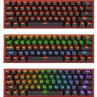 Клавиатура Redragon Fizz Pro (черный/красный)