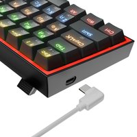 Клавиатура Redragon Fizz Pro (черный/красный)