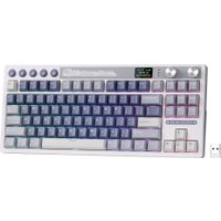 Клавиатура Royal Kludge M87 RGB Ocean Blue (RK Cream)