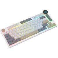 Клавиатура Royal Kludge N80 Pearly Dawn (RK Red)