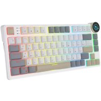 Клавиатура Royal Kludge N80 Pearly Dawn (RK Red)