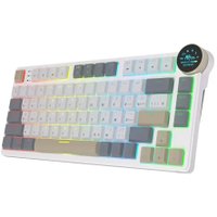 Клавиатура Royal Kludge N80 Pearly Dawn (RK Red)