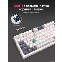 Клавиатура Royal Kludge RK-H81 RGB White Night (RK Brown)