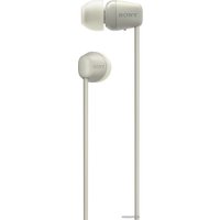 Наушники Sony WI-C100 (бежевый)