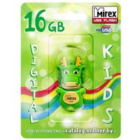 USB Flash Mirex DRAGON GREEN 16GB (13600-KIDGDR16)