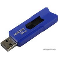 USB Flash SmartBuy Stream 64GB (синий)