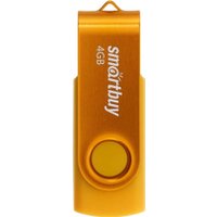 USB Flash SmartBuy Twist 4GB (желтый) USB Flash SmartBuy Twist 4GB (желтый)