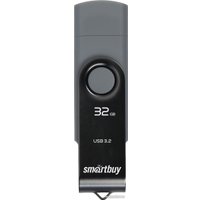 USB Flash SmartBuy Twist Dual 32GB (черный)