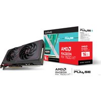Видеокарта Sapphire Pulse Radeon RX 7600 XT 16GB 11339-04-20G