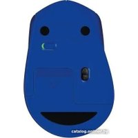 Мышь Logitech M331 Silent Plus (синий)