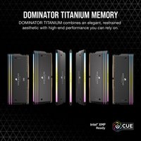 Оперативная память Corsair Dominator Titanium RGB 2x48ГБ DDR5 6600 МГц CMP96GX5M2B6600C32