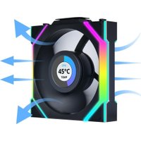 Вентилятор для корпуса Lian Li Uni Fan SL 120 Wireless LCD G99.12RSLLCD1W1B.R0