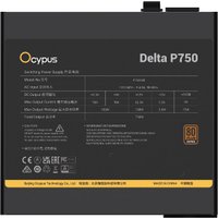 Блок питания Ocypus Delta P750 Delta-P750-B1FDBK024X-EU